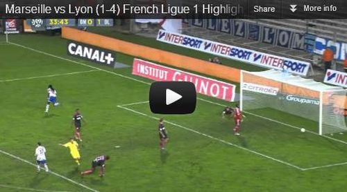 VIDEO Ligue 1: Lyon, noul lider al clasamentului (dupa 4-1 cu Marseille)