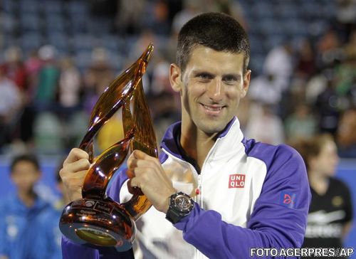 Novak Djokovic castiga turneul demonstrativ de la Abu Dhabi