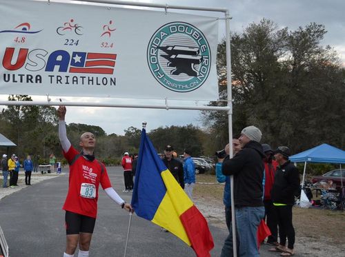 Andrei Rosu - primul roman care a terminat un ultratriatlon