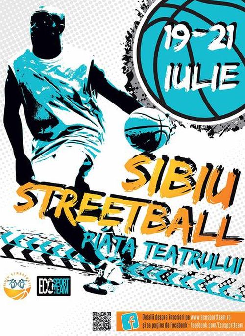 Turneu de streetball la standarde FIBA, la Sibiu