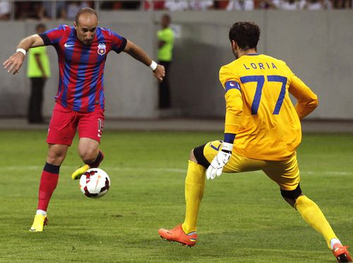 FOTOGALERIE  Steaua - Dinamo Tbilisi 1-1/ Fara emotii in play-off