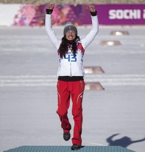 JO Soci Poloneza Justyna Kowalczyk a devenit campioana olimpica la schi fond 10 km clasic. Timea Sara a terminat pe locul 62