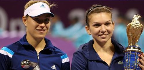 Simona Halep a castigat turneul WTA de la Doha: 6-2, 6-3 cu Angelique Kerber