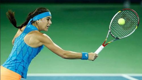 WTA Dubai: Caroline Wozniacki - Sorana Carstea  6-1, 6-2
