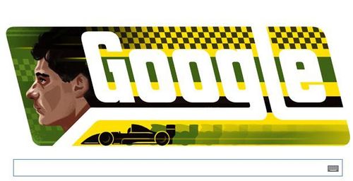 Google il omagiza pe celebrul pilot de F1, Ayrton Senna