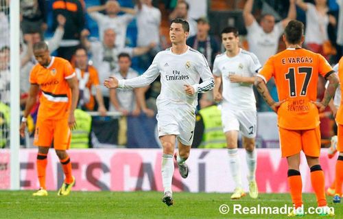 VIDEO Real Madrid - Valencia 2-2/ Cristiano Ronaldo, golul serii