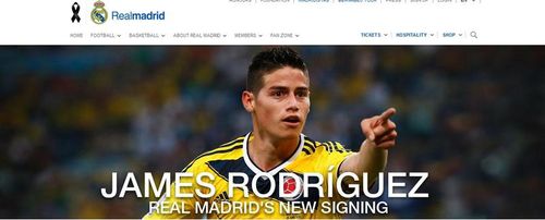 James Rodriguez a semnat pe sase ani cu Real Madrid