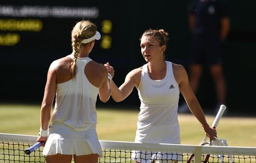 VIDEO Wimbledon  Simona Halep rateaza calificarea in finala, intr-un meci dramatic / Eugenie Bouchard se impune 7-6(5) 6-2