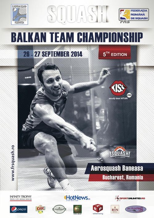 Campionatului Balcanic de squash - Bucuresti 26-27 Septembrie