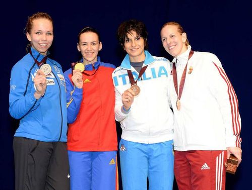 Simona Gherman a castigat medalia de aur la Grand Prix-ul de spada feminin de la Doha