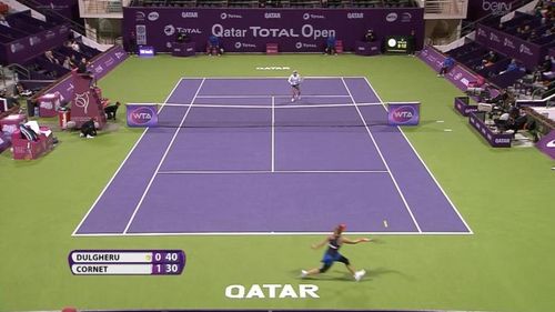 VIDEO Alize Cornet a reusit "lovitura zilei" impotriva Alexandrei Dulgheru