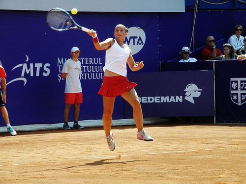 FOTOGALERIE ​BRD Bucharest Open: Sara Errani, in finala competitiei - A invins-o dupa un meci de lupta pe Monica Niculescu