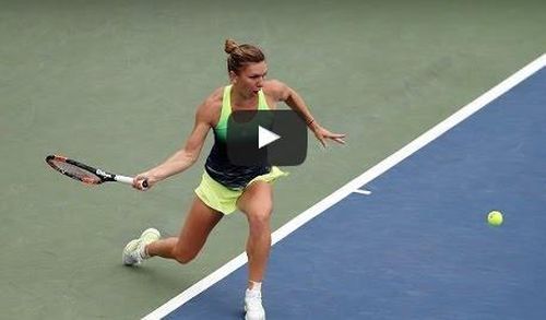 ​VIDEO Simona Halep, revenire superba cu Andrea Petkovic - A ajuns in sferturi la Cincinnati