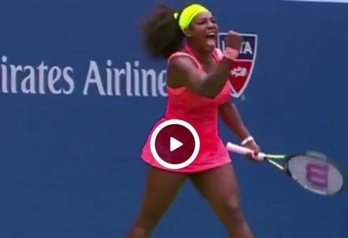 VIDEO Serena Williams vs Roberta Vinci - Duelul cuvintelor grele: "Yes, bitch, yes" - Serena catre adversara, dupa ce a castigat un punct