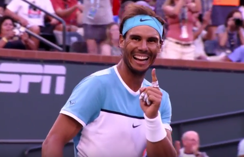 VIDEO Indian Wells: Rafael Nadal, calificare dramatica in sferturi, dupa ce a salvat o minge de meci - Programul disputelor