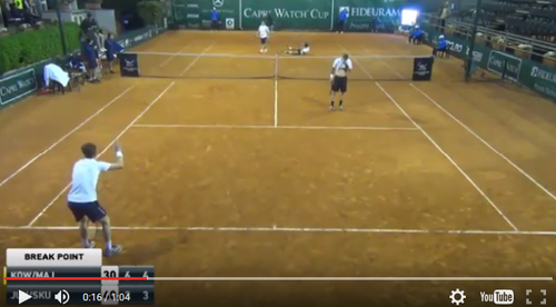 VIDEO Faza zilei vine din tenis: Motivul pentru care o pereche a fost descalificata - Ti se pare corecta decizia?