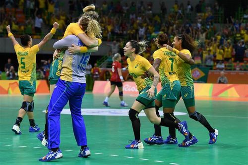 JO 2016, handbal (f): Norvegia (campioana en-titre), invinsa de Brazilia (31-28)