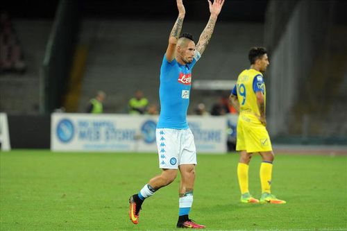 VIDEO Napoli - Chievo 2-0/ Hamsik, golul 100 pentru Napoli