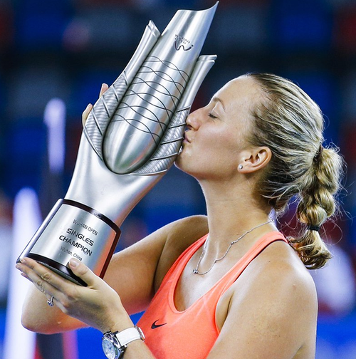 WTA Wuhan: Petra Kvitova a castigat turneul - Evolutie incantatoare si in finala (6-1, 6-1 cu Cibulkova)