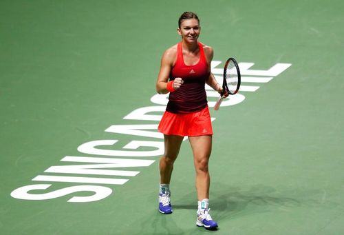 Turneul Campioanelor: Meciul Simonei Halep cu Angelique Kerber se va disputa marti, de la ora 14:30