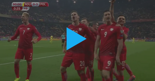 VIDEO Romania - Polonia 0-3/ Noi cu petardele, ei cu golurile