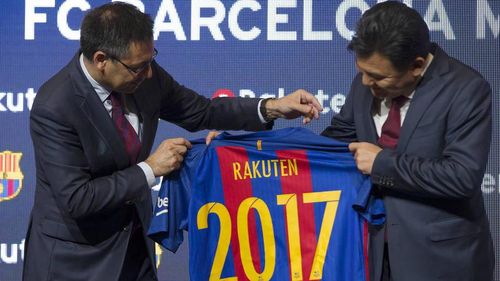Barcelona, sponsor nou pe tricouri - Catalanii au semnat cu niponii de la Rakuten