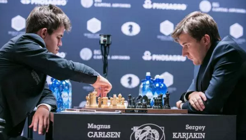 Sah, titlul mondial: A sasea remiza intre Magnus Carlsen si Serghei Kariakin