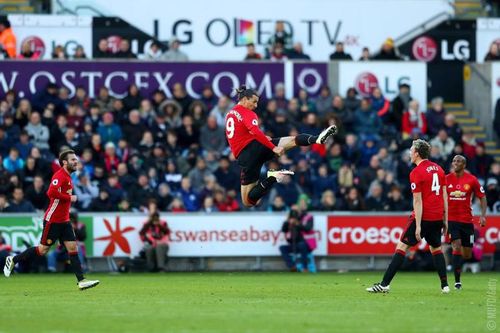 VIDEO Swansea - Manchester United 1-3/ Zlatan Ibrahimovic a inscris doua goluri pentru echipa lui Jose Mourinho