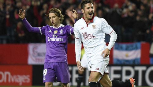 VIDEO Sevilla - Real Madrid 2-1/ Jovetic a adus victoria in prelungiri - Prima infrangere a madrilenilor dupa 40 de meciuri