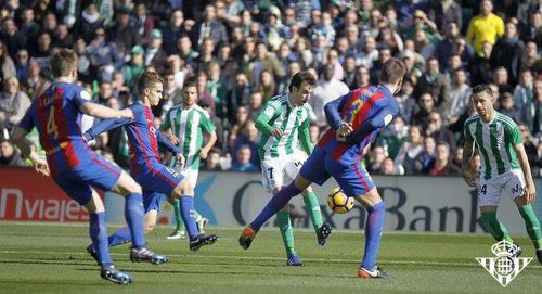 VIDEO Betis - Barcelona 1-1/ Catalanii au salvat un punct in minutul 90 - Tosca, integralist la gazde