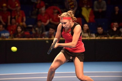 Elise Mertens și-a schimbat din nou antrenorul: "Am jucat de două ori cu Simona Halep și a fost prea puternică pentru mine. Vreau să progresez"