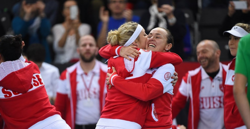 FedCup: Franta, finalista editiei trecute, a fost eliminata de Elvetia in primul tur