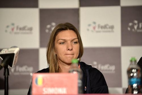 ​FOTOGALERIE FedCup: Simona Halep vs Heather Watson, meciul de deschidere al confruntarii Romania - Marea Britanie