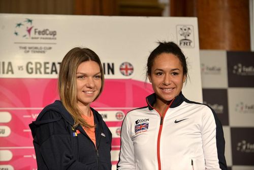 FedCup: Simona Halep si Heather Watson vor deschide confruntarea dintre Romania si Marea Britanie (de la ora 12:00)