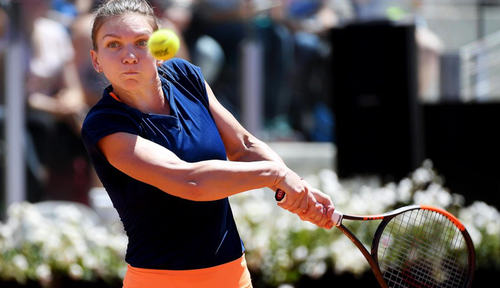 VIDEO WTA Roma: Simona Halep, in semifinale (6-2, 6-4 cu Anett Kontaveit)/ Ceva emotii doar pe finalul setului doi