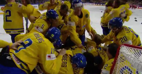 Hochei (m): Suedia, noua campioana mondiala - A trecut dramatic in finala de Canada