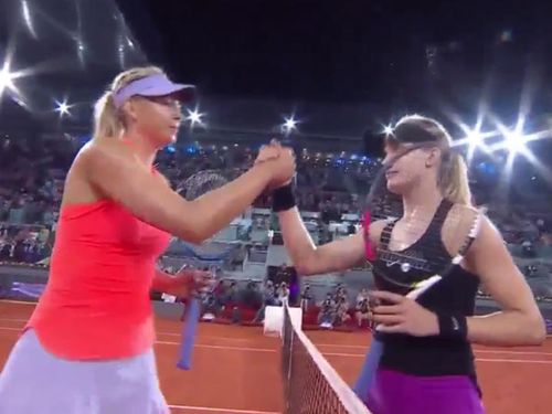 ​VIDEO WTA Madrid: Eugenie Bouchard o elimina pe Maria Sharapova, dupa unul din cele mai spectaculoase meciuri ale anului (Rezultatele zilei)