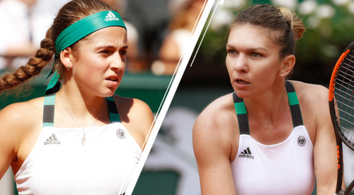 Simona Halep vs Jelena Ostapenko (de la ora 16:00)/ Un meci cat intreaga cariera