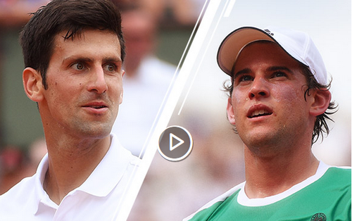 ​Roland Garros: Novak Djokovic vs Dominic Thiem, marele meci al zilei