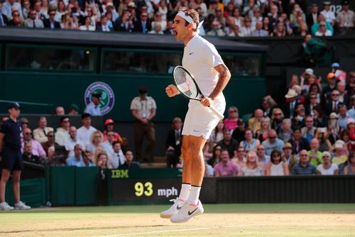 ​Wimbledon - Regele e in semifinale: Federer, victorie scurta cu Raonic - Djokovic a abandonat in meciul cu Berdych