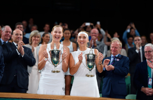 Elena Vesnina, dupa victoria de la Wimbledon: "Scorul nu arata bine, dar Monica si Hao-Ching s-au luptat pana la final. Stiam ca vor fi putin mai emotionate decat noi"