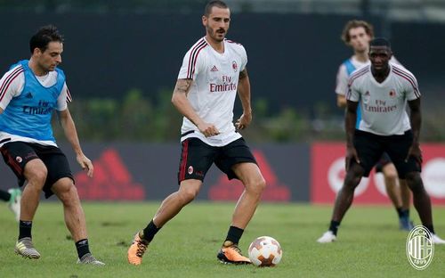 ​VIDEO AC Milan, repetitie reusita inainte de dubla cu CSU Craiova (4-0 cu Bayern Munchen)