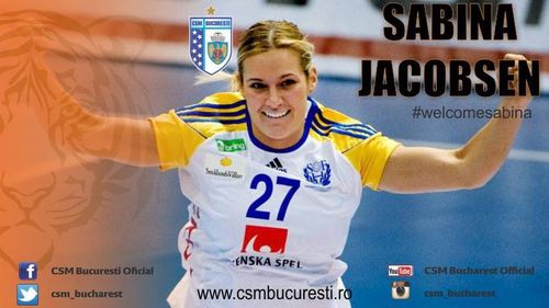 Handbal: Suedeza Sabina Jacobsen, noua jucatoare a echipei CSM Bucuresti