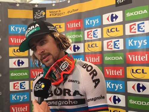 Peter Sagan, nemultumit dupa ce a fost exclus din Turul Frantei: "Nu sunt de acord cu decizia juriului. Nu eu sunt de vina"