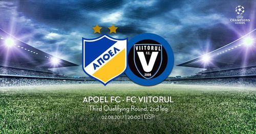 Champions League: APOEL Nicosia - FC Viitorul Constanta 4-0 (1-0 dupa 90 min), dupa prelungiri / Hagi: Echipa e tanara si capata experienta