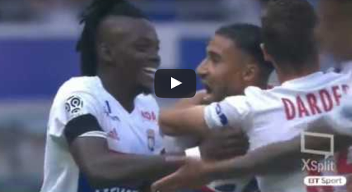 VIDEO Nabil Fekir (Lyon), golul finalului de saptamana - Executie de la jumatatea terenului