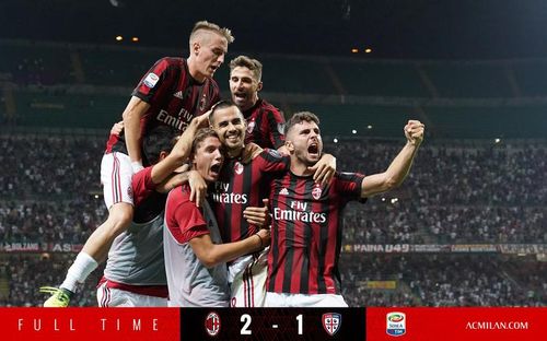 VIDEO AC Milan, victorie muncita cu Cagliari (2-1)