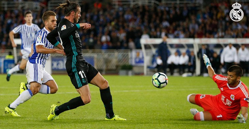 VIDEO Real Sociedad - Real Madrid 1-3/ Gol superb reusit de Bale: cursa de 73 de metri la viteza de 35 km/h