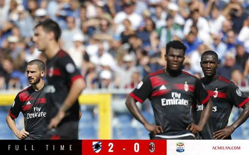 VIDEO Sampdoria - AC Milan 2-0/ A doua infrangere din acest sezon pentru echipa lui Vincenzo Montella