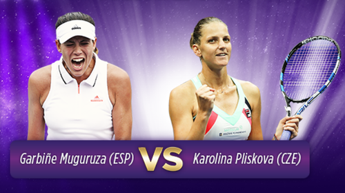 ​Turneul Campioanelor: Garbine Muguruza vs Karolina Pliskova, meciul zilei la Singapore (Programul disputelor de marti)